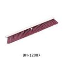 Abco Red 3 in. Cleaning and Heavy Duty Palmyra Fiber and Wood Broom in Red 