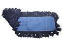 Abco Blue Denim and Yarn Looped End Tie-less Dust Mop