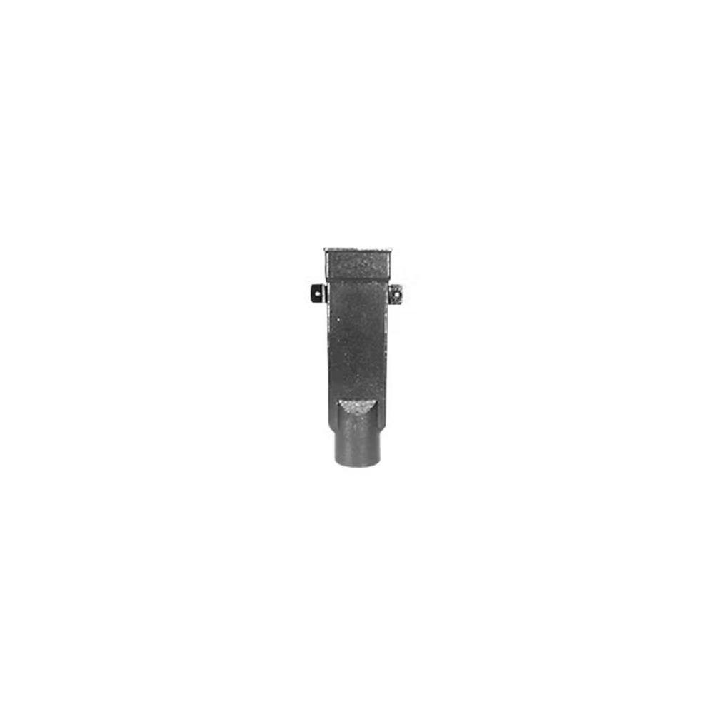 5 X 4 X 24 in. Downspout Boot with Cleanout Access and Plug 