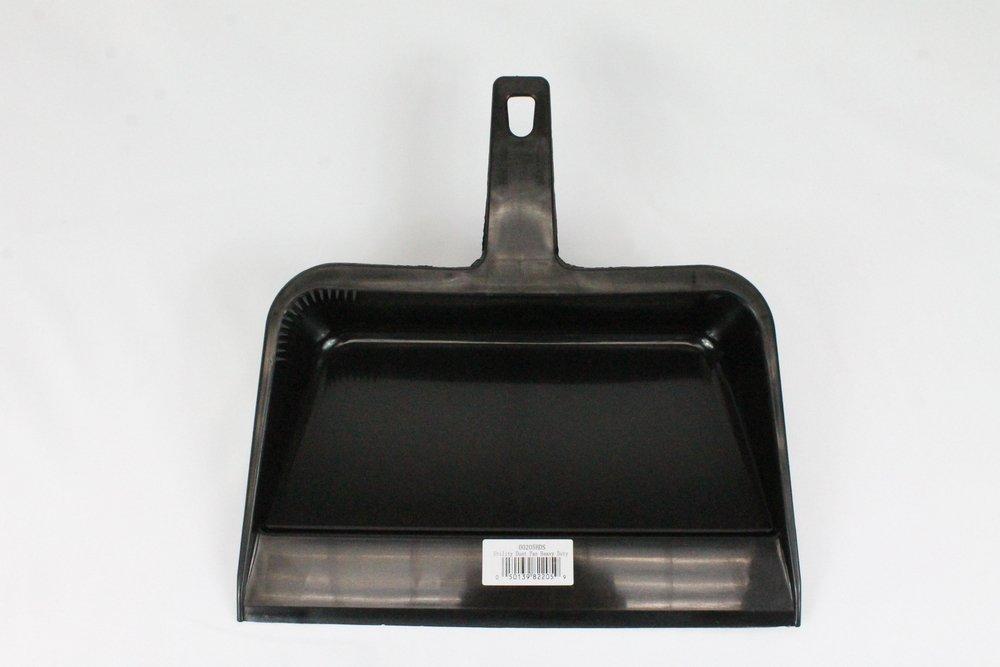 Abco Black 9-1/2 in. Plastic Dust Pan 