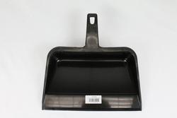 9-1/2 in. Plastic Dust Pan in Black