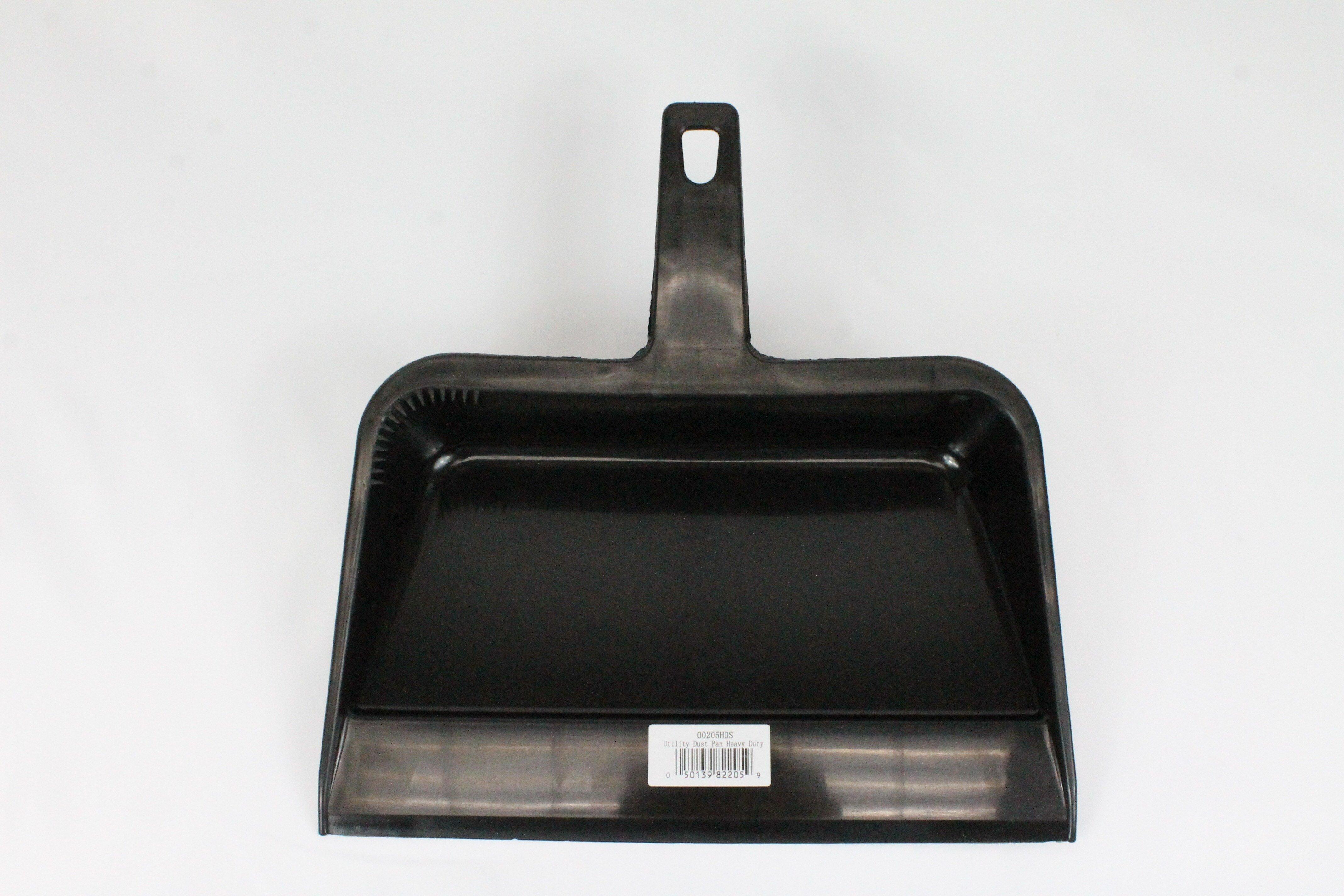 Abco Black 9-1/2 in. Plastic Dust Pan 