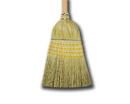 Abco Corn Warehouse Natural Fiber and Wood Broom in Corn with Black