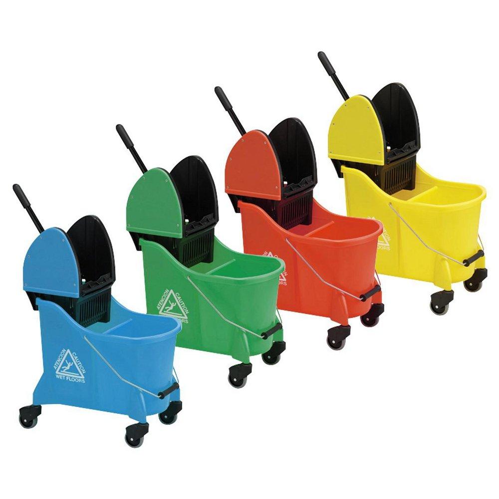 Abco Yellow Dual Cavity Mop Bucket 