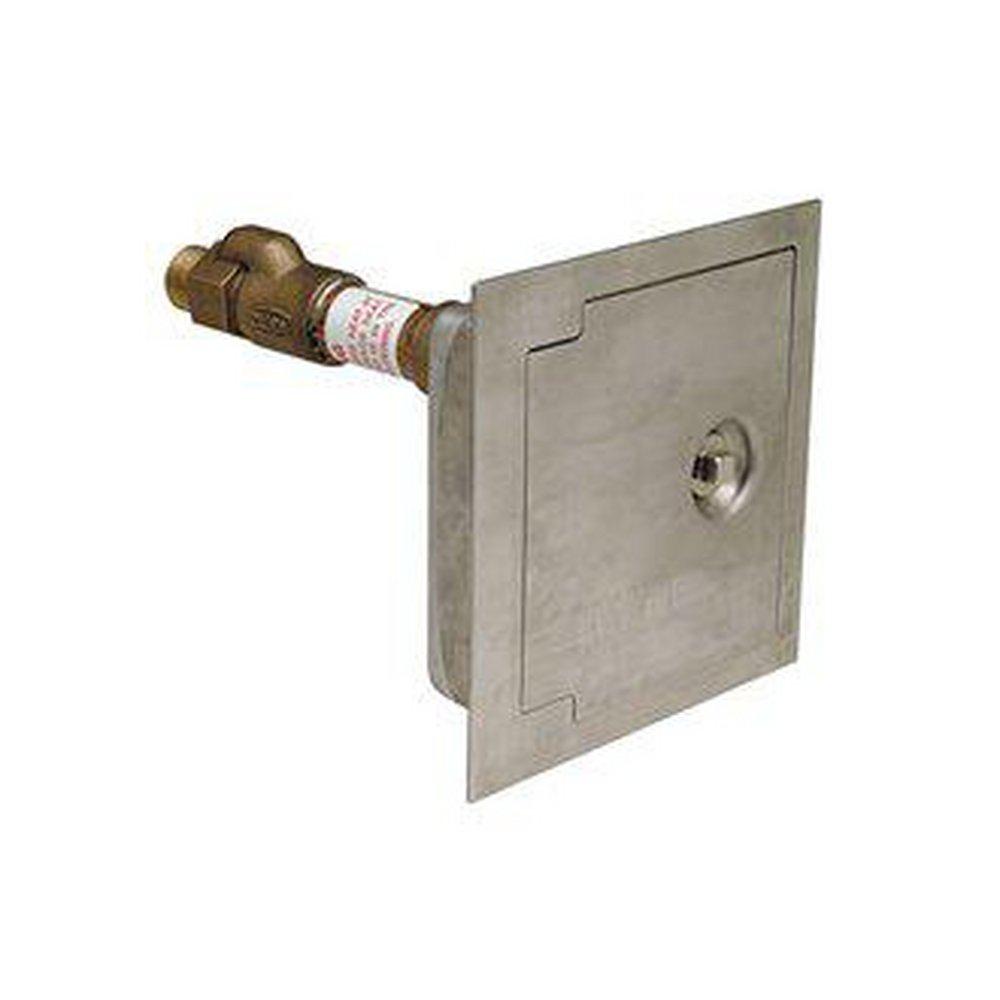 Zurn Stainless Steel Stainless Steel 3/4 in. Female Solder and MPT x GHT Wall Hydrant 