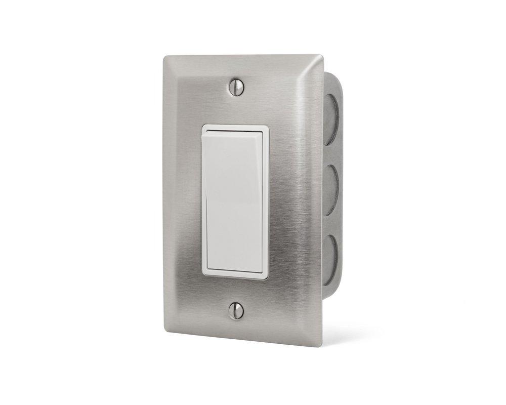 AEI Corporation Grey Stainless Steel On/Off Switch Assembly 
