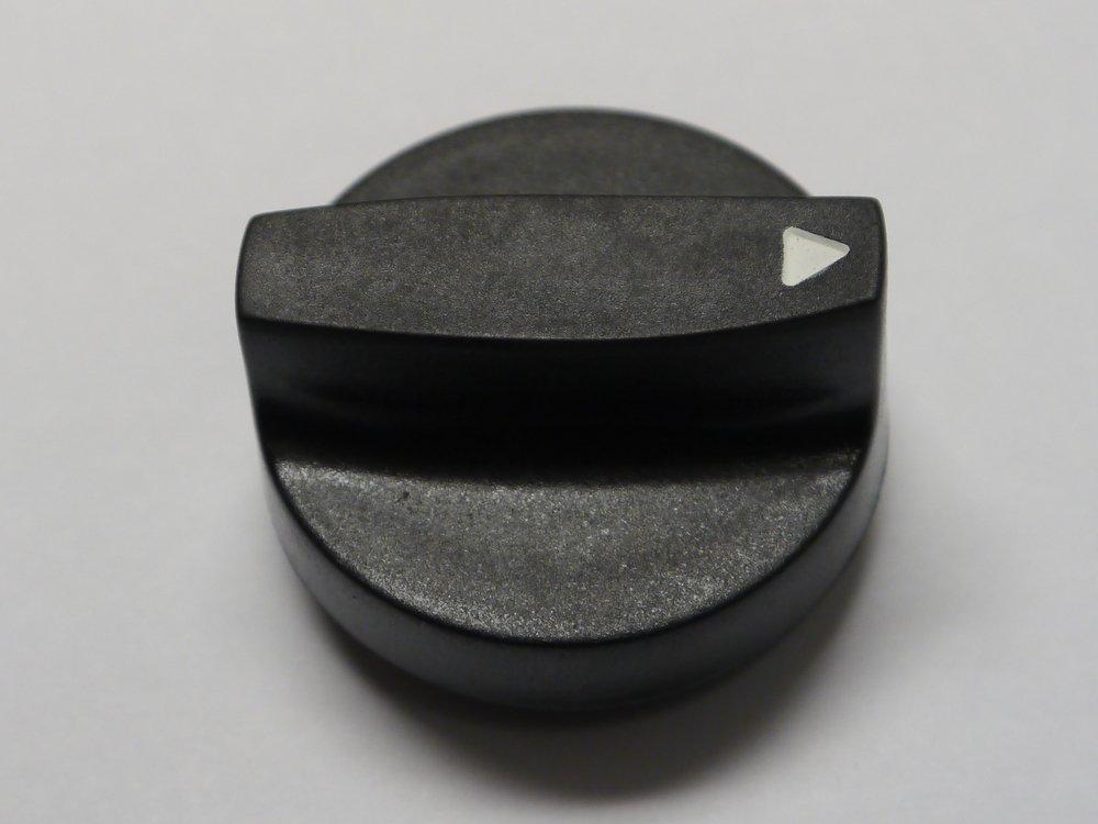 AEI Corporation Black Plastic Control Knob 