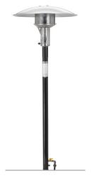 AEI Corporation Black Battery and Gas Permanent Patio Heater 