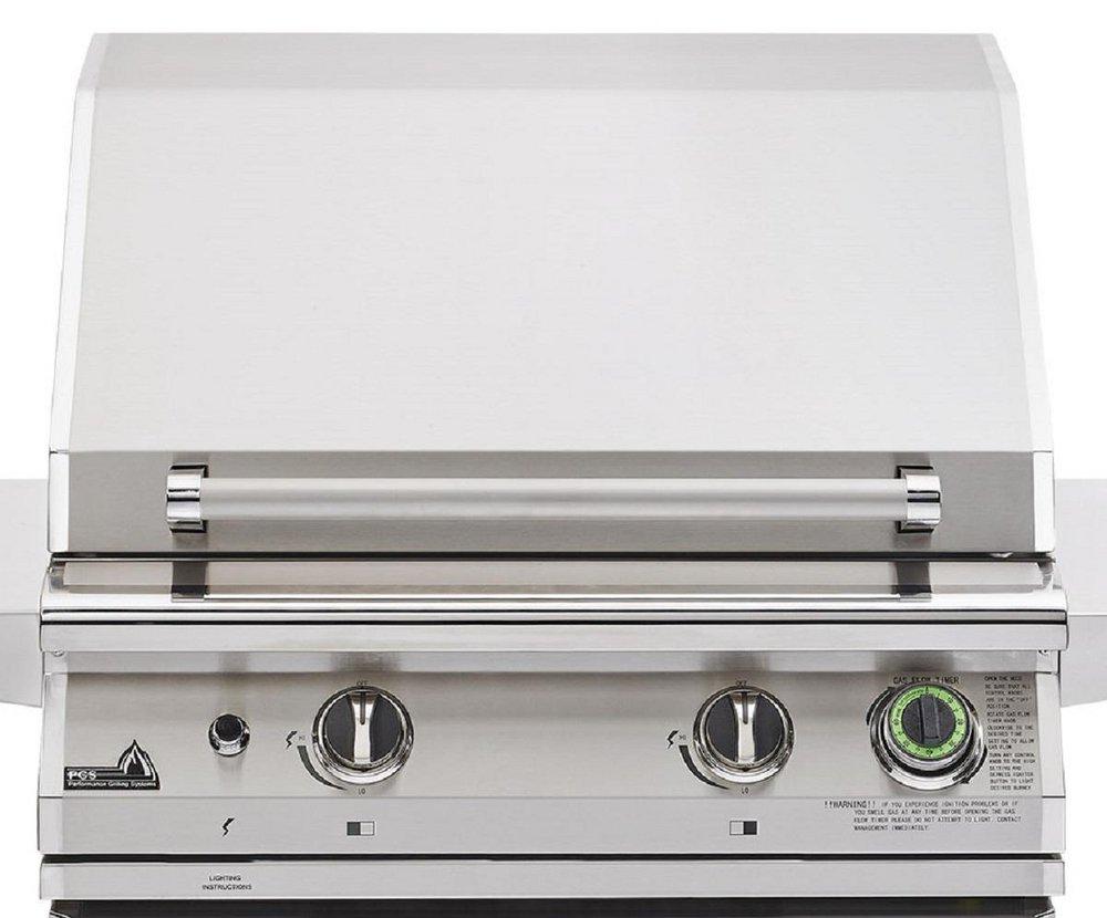 AEI Corporation Stainless Steel 67000 BTU 304 Stainless Steel Pedestal Mount Outdoor Grill 