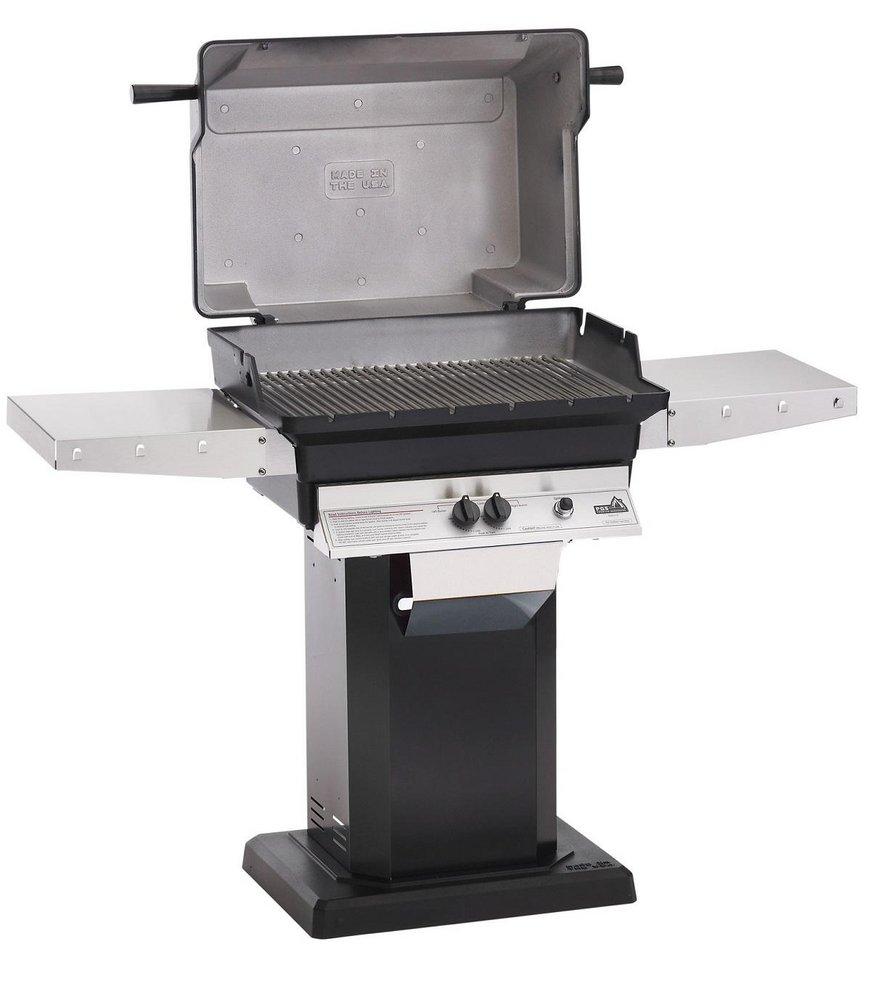 AEI Corporation Black 17 in. Electric Spark Freestanding Grill in Black 