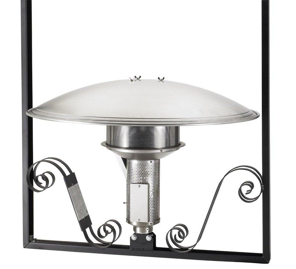 AEI Corporation Stainless Steel 24V Gas Patio Heater with Automatic Ignition 