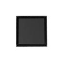 Infinity Drain Matte Black ABS Floor Drain 