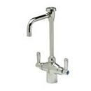 Two Handle Lever Deck Mount Lab Faucet in Chrome Plated