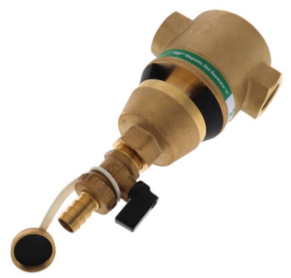 DIRT SEPARATOR 1-1/4 SWEAT BRZ IN-LINE 