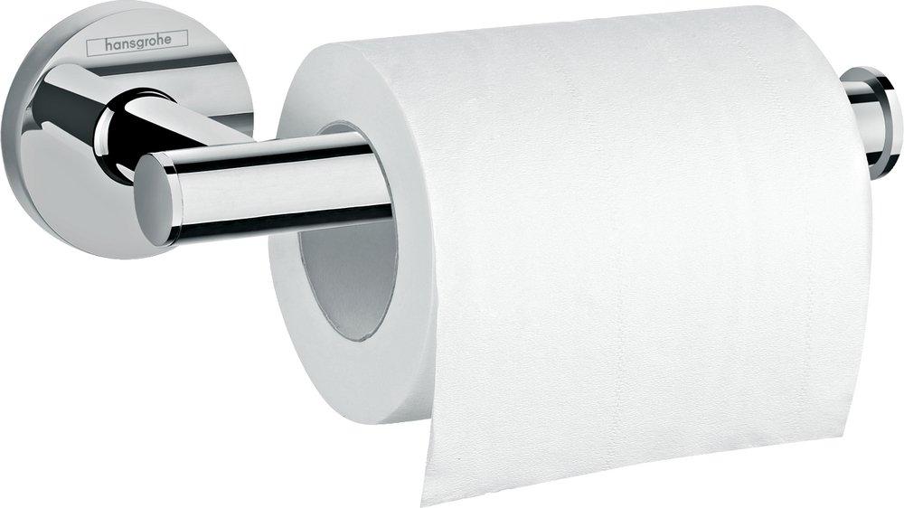 Hansgrohe Polished Chrome Wall Toilet Tissue Holder 