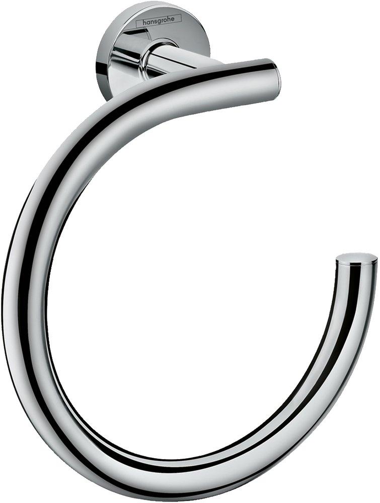 Hansgrohe Polished Chrome Round Open Towel Ring 