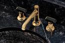 Brizo Polished Gold/Black Crystal 2-19/100 in. Brass Handle Kit 