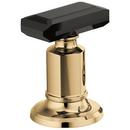 Brizo Polished Gold/Black Crystal 2-19/100 in. Brass Handle Kit 