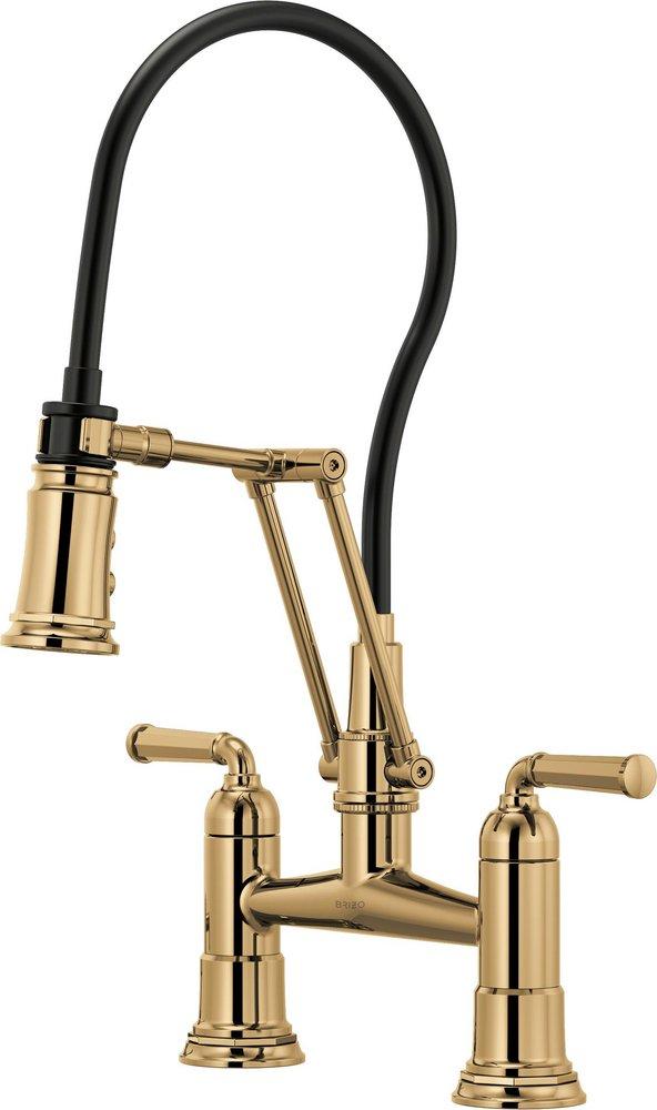 BRIZO ROOK ARTICULATING BRIDGE FAUCET 