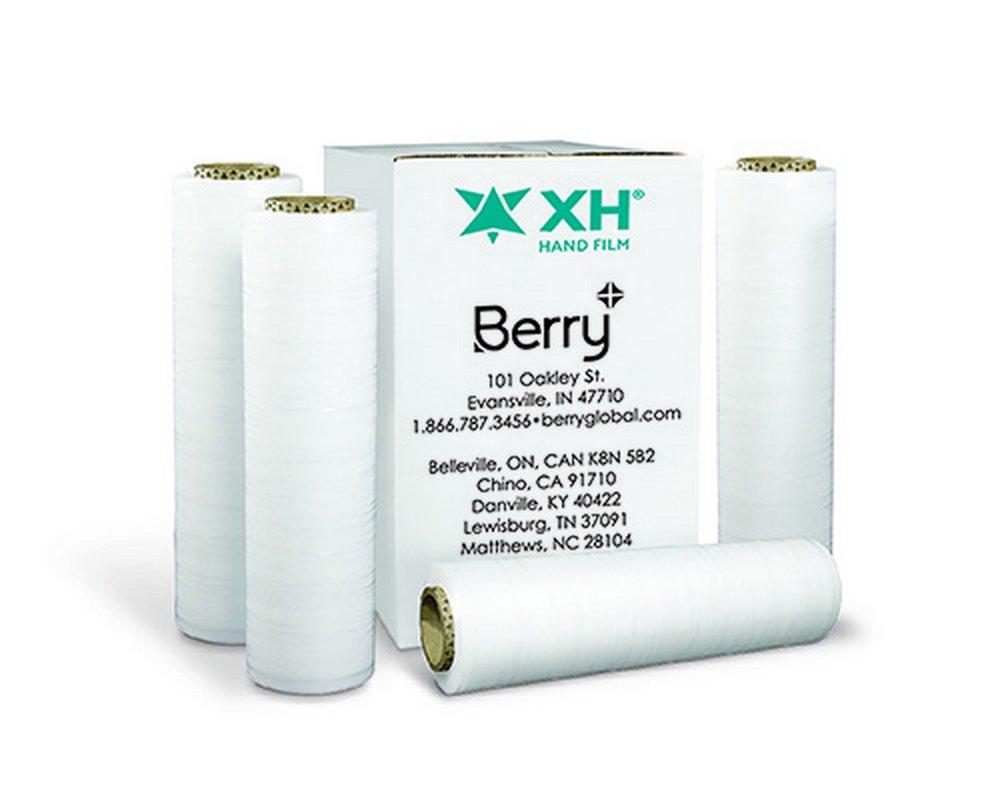 Berry Global Clear 16 in. 0.47 mil Cast Hand Stretch Film (Roll of 4) 