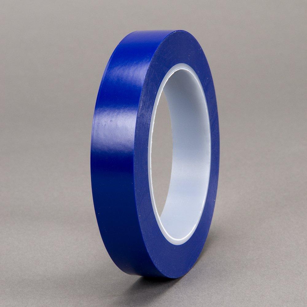 3M&trade; Blue 1/2 in. Vinyl Tape in Blue 