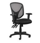 Realspace Black Multifunction Ergonomic Chair 
