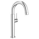 Single Handle Pull Down Bar Faucet in Polished Chrome