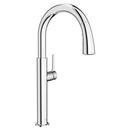 Single Handle Pull Down Kitchen Faucet in Chrome