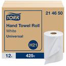 Hardwound Paper Roll Towel, 1-Ply 425 ft, White (Case of 12)