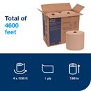 Tork Natural Basic Paper Wiper, Roll Towel, 1-Ply 1150 ft, Natural, W6 System 