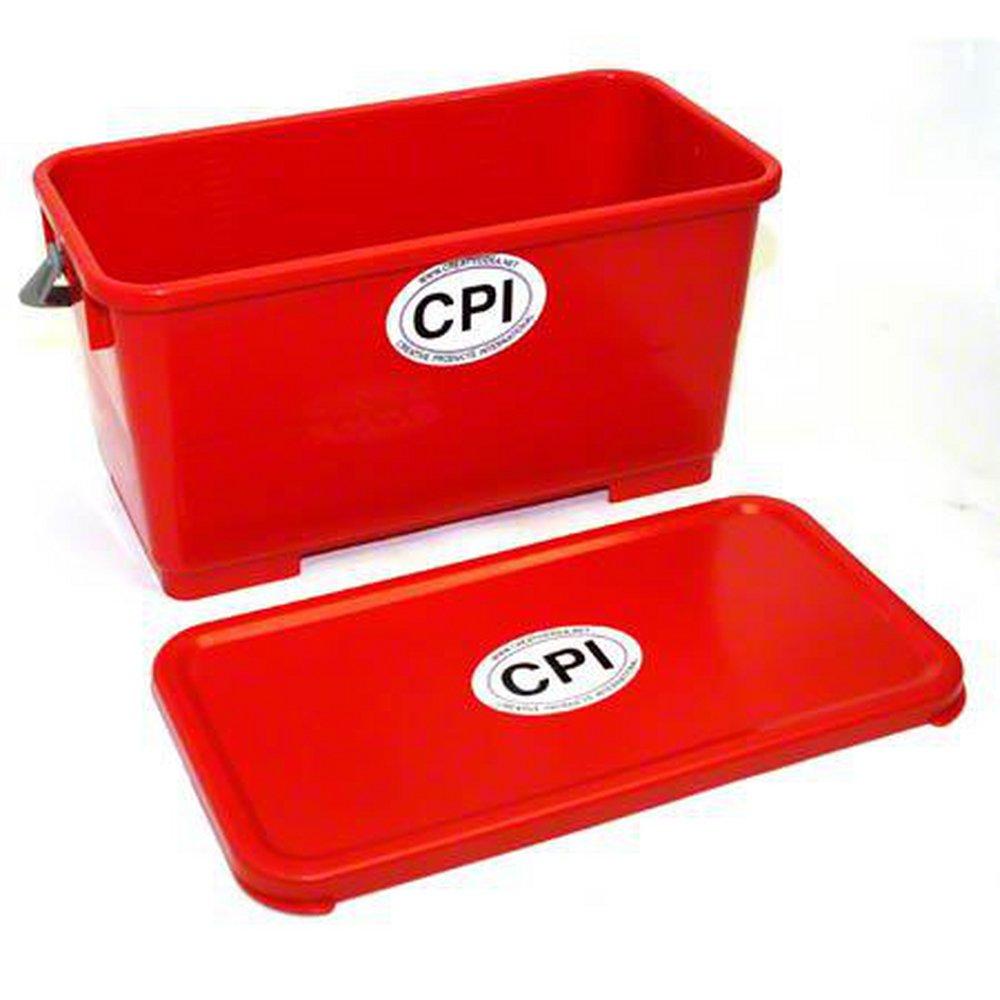 Creative Red Charging Bucket with Lid in Red 