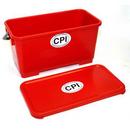 Creative Red Charging Bucket with Lid in Red 