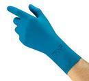 17 mil Latex Agriculture and Chemical Resistant Reusable Gloves in Blue Size 8