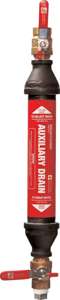 AGF Manufacturing Red 23-7/8 in. Threaded Auxiliary Drain 