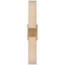 1 Light 18W 26 in. Wall Sconce in Antique Burnished Brass 