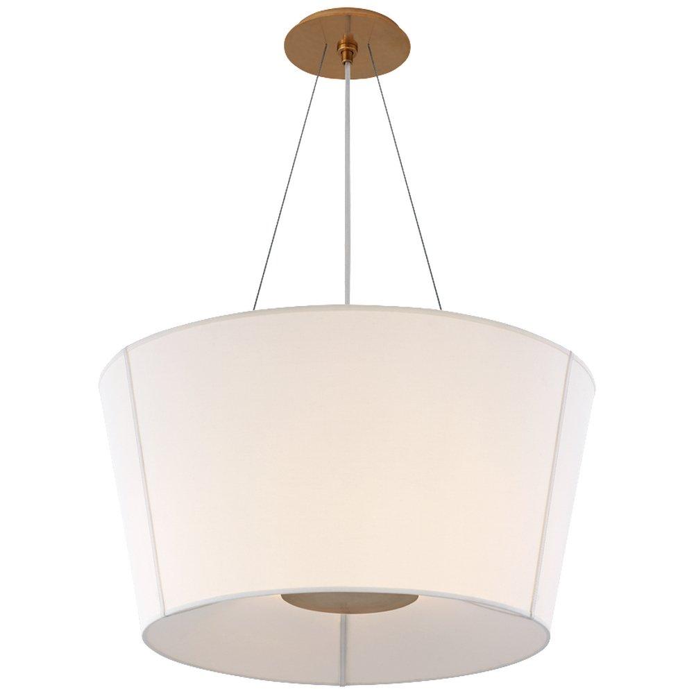 Visual Comfort & Co. Signature Soft Brass 60W 2-Light Medium E-26 Pendant Light 