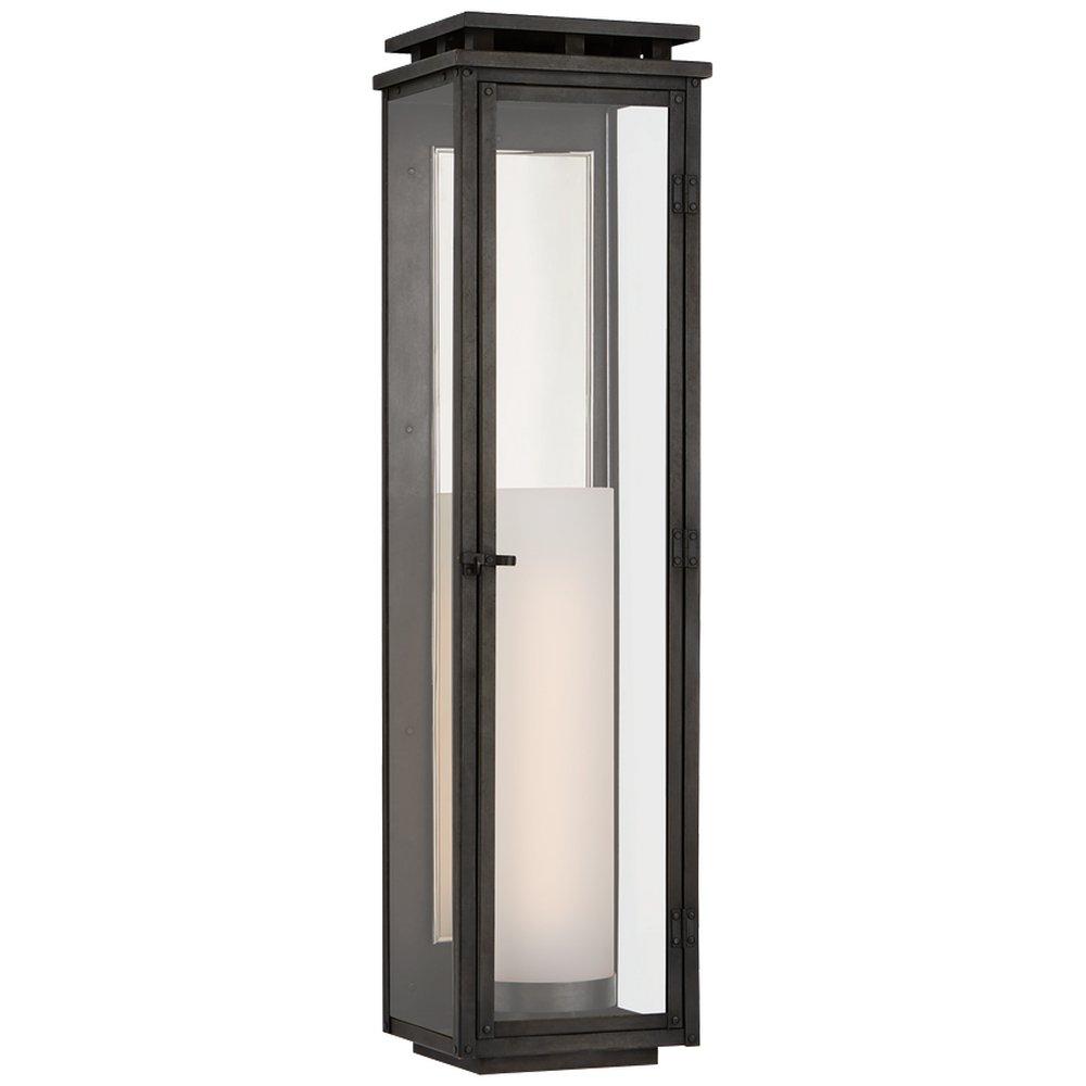 Visual Comfort & Co. Signature Bronze 60W 3-Light 31-1/2 in. Outdoor Wall Sconce 