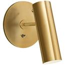 4.5W 1-Light 7-1/2 in. Hand Rubbed Antique Brass Wall Sconce