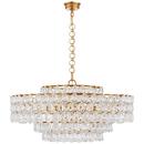 Visual Comfort & Co. Signature Gild 20-3/4 x 36 in. 40W 12-Light Chandelier 
