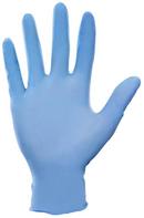 4 mil Powder Free Disposable Nitrile Gloves in Blue, M (Box of 100)