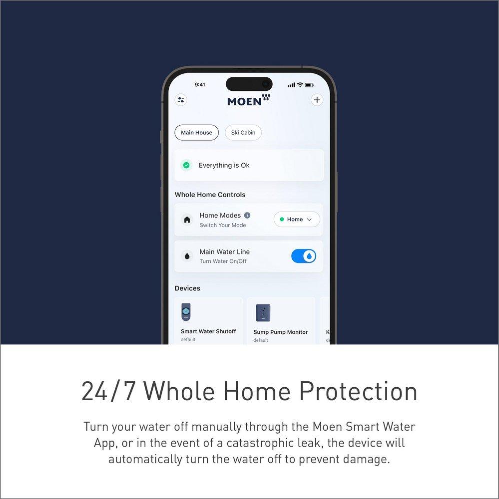 Moen Blue Residential Leak Detector 