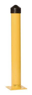 Eagle Yellow Polyethylene and Steel Round Bollard Post 