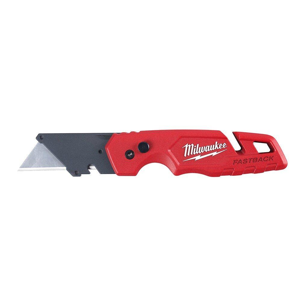 Milwaukee&reg; Silver 1-3/100 in. Folding Utility Knife Set 