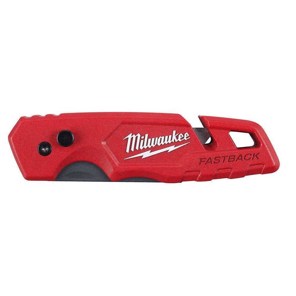 Milwaukee&reg; Silver 1-3/100 in. Folding Utility Knife Set 