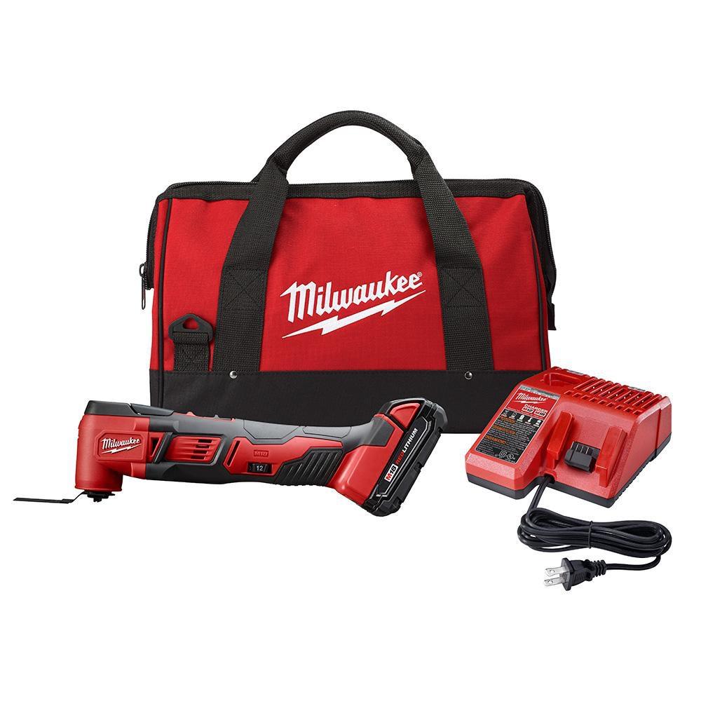 Milwaukee&reg; Red Oscillating Multi-Tool 