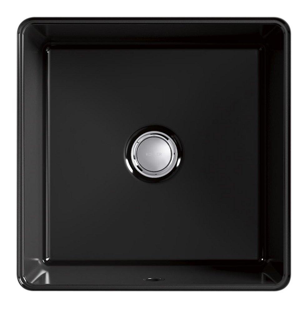 KOHLER Black Black&trade; Undermount Bathroom Sink 