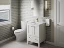 KOHLER White Undermount Bathroom Sink 