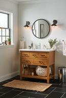 Moen Chrome Single Handle Monoblock Bathroom Sink Faucet Lever Handle 