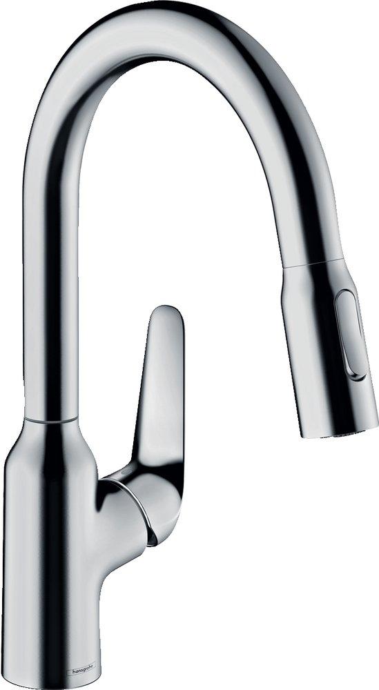 Hansgrohe Chrome Single Handle Kitchen Faucet 
