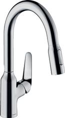 Hansgrohe Chrome Single Handle Kitchen Faucet 